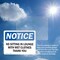 Signmission No Sitting In Lounge With Wet Clothes Thank You, 10 in W x Rectangle, Vinyl Decal OS-2PACK-NS-D-710-L-14794 - alternate 6